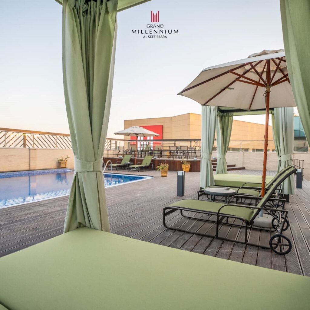21- Roof Pool Lounge - GRAND MILLENNIUM AL-SEEF BASRA HOTEL - IRAQ Roof-Pool-Lounge-GRAND-MILLENNIUM-AL-SEEF-BASRA-HOTEL-IRAQ