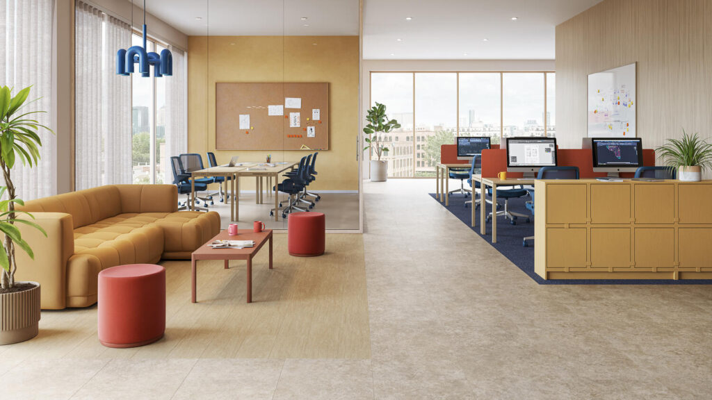 Floors - PVC flooring - LVT - SPC - Vinyl floor covering - Wall covering - PVC -Resilient - iD - Inspiration - Flooring -Homogeneous - vinyl - Commercia l - Flooring - Hospitals -Offices -Restaurants - Hotels